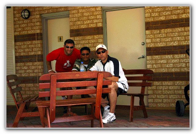 DJ CJ & Steve at Caversham Golf Course